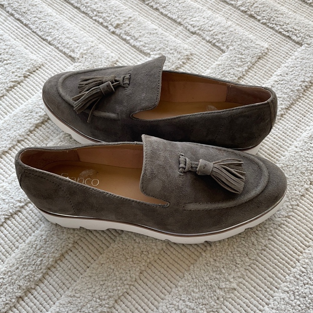 Franco Sarto Suede Tammer Loafers
